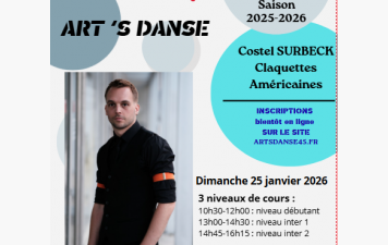 Stage de Claquettes avec Costel SURBECK