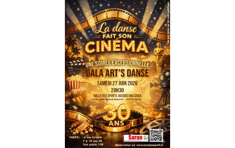 Gala Art's Danse  le 27 juin 2026